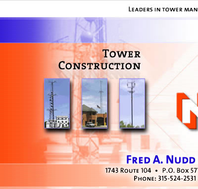 Fred A. Nudd - Tower Construction